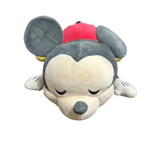Disney Sleeping Mickey Mouse Cuddleez Large 18 Inch Pillow Plush Stuffed Animal